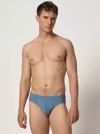 HUBER | Slip blanc | blau